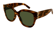 Saint Laurent SL M95/F Sunglasses - Havana / Green (003)
