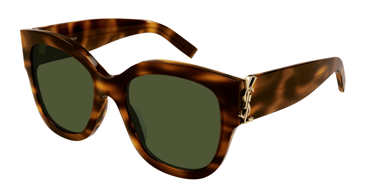 Saint Laurent SL M95/F Sunglasses - Havana / Green (003)