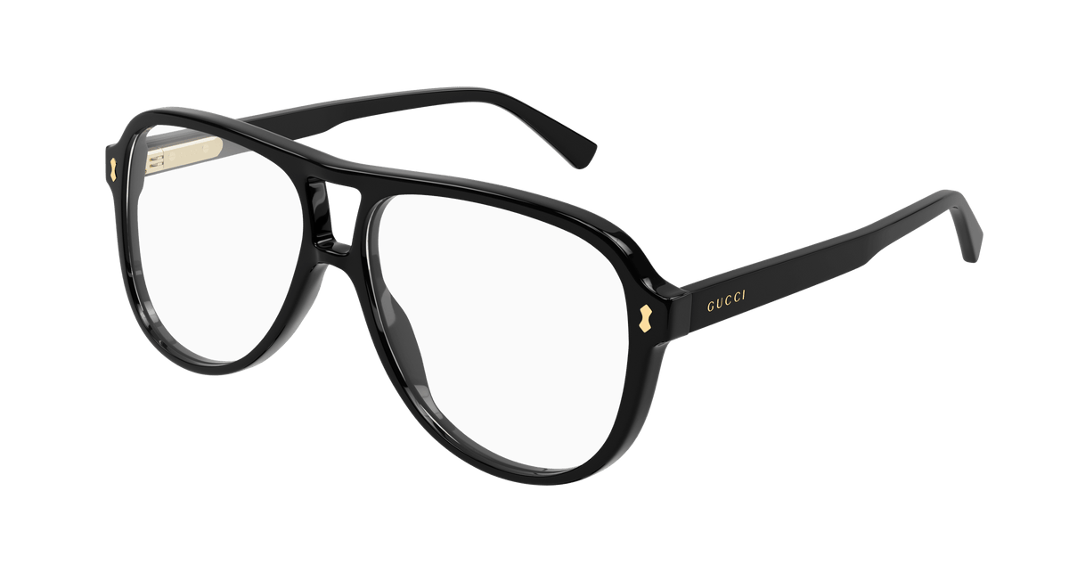 Gucci GG1044O Eyeglasses - Black / Transparent (001)