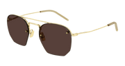 Saint Laurent SL 422 Sunglasses - Gold / Brown (001)
