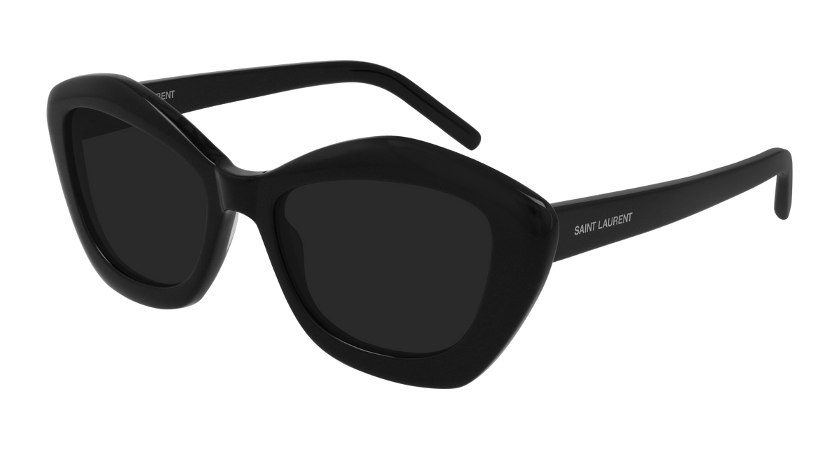 Saint Laurent SL 68 Sunglasses - Black (001)