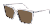 Saint Laurent SL 474 Sunglasses - Nude / Brown (003)