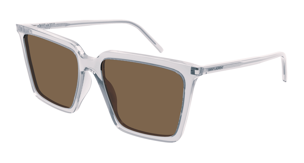 Saint Laurent SL 474 Sunglasses - Nude / Brown (003)