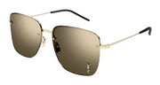 Saint Laurent SL 312 M Sunglasses - Gold / Brown (006)