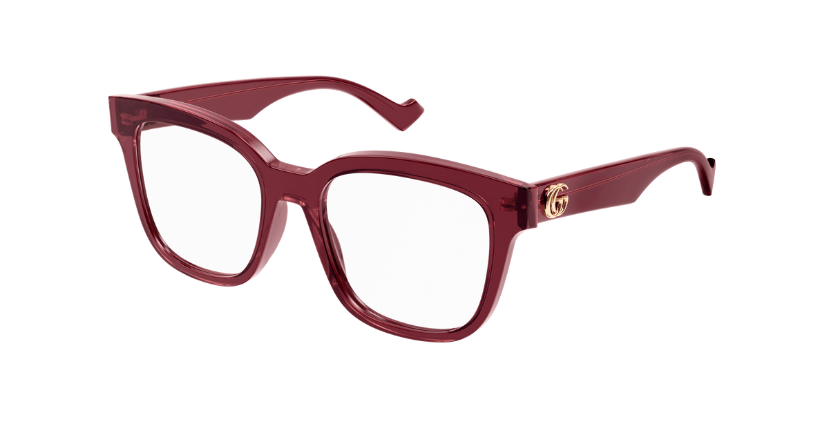 Gucci GG0958O Eyeglasses - Burgundy / Transparent (003)