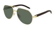 Cartier CT0272S Sunglasses - Gold / Green (002)