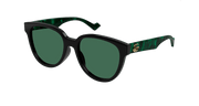 Gucci GG0960SA Sunglasses - Black / Green (001)