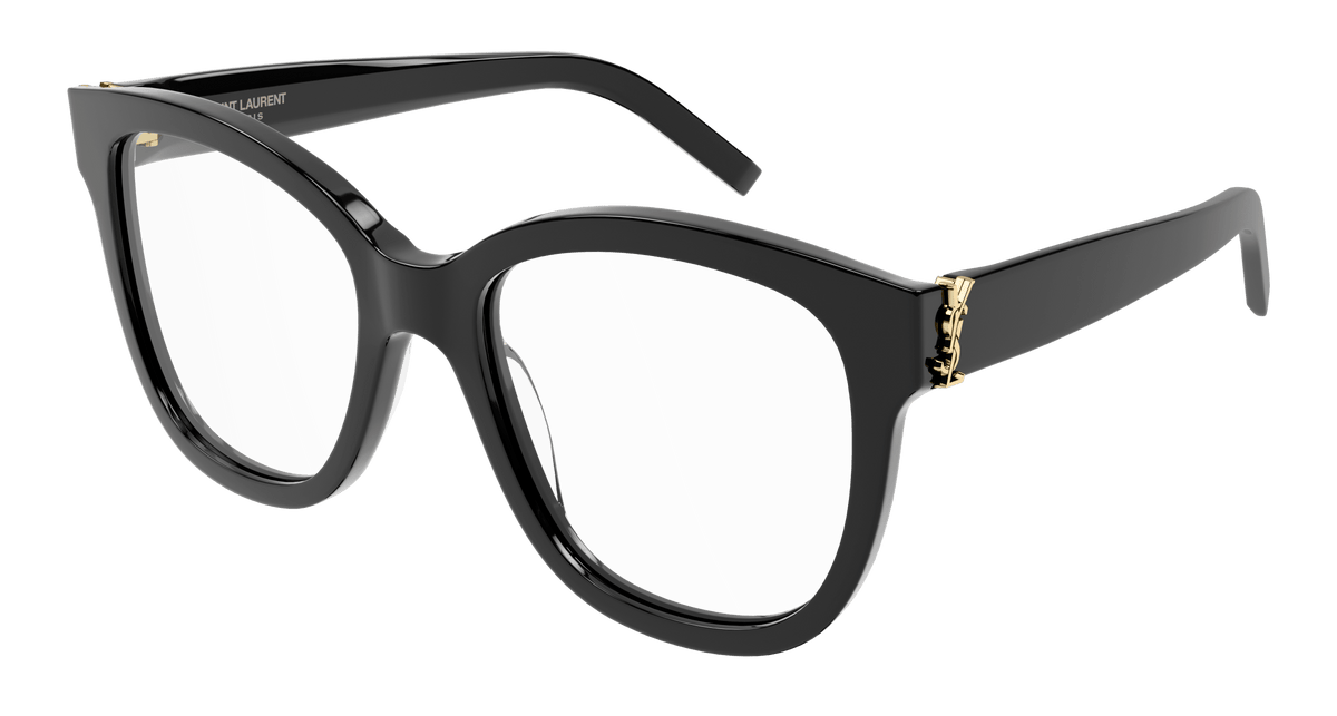 Saint Laurent SL M97 Eyeglasses - Black / Transparent (001)