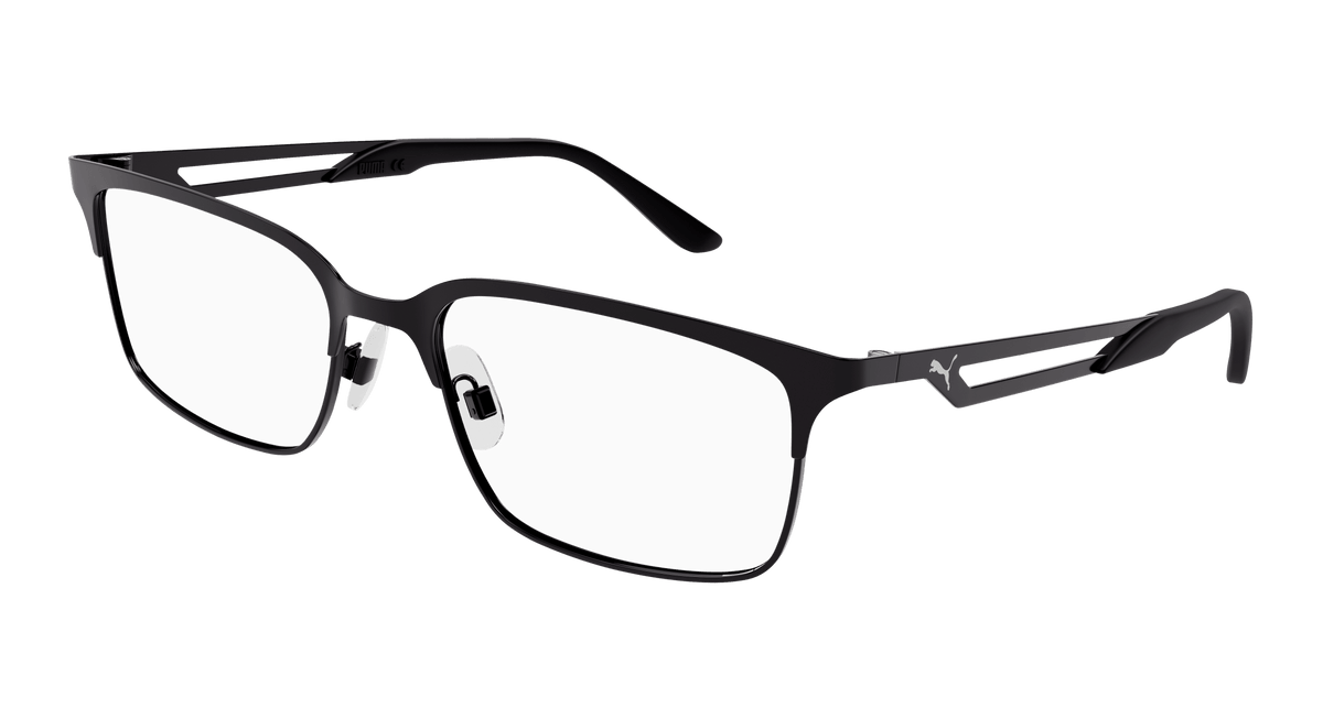Puma PU0350O Eyeglasses - Black / Transparent (001)