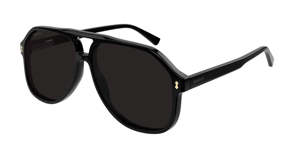 Gucci GG1042S Sunglasses - Black / Grey (001)