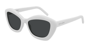 Saint Laurent SL 68 Sunglasses - Ivory / Grey (004)