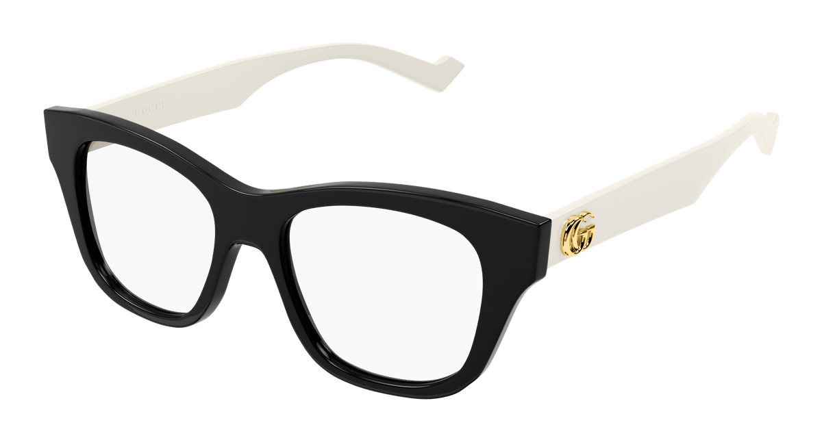 Gucci GG0999O Eyeglasses - Black / Transparent (002)