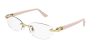 Cartier CT0318O Eyeglasses - Gold / Transparent (004)