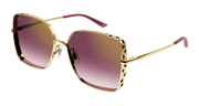 Cartier CT0299S Sunglasses - Gold / Red (003)