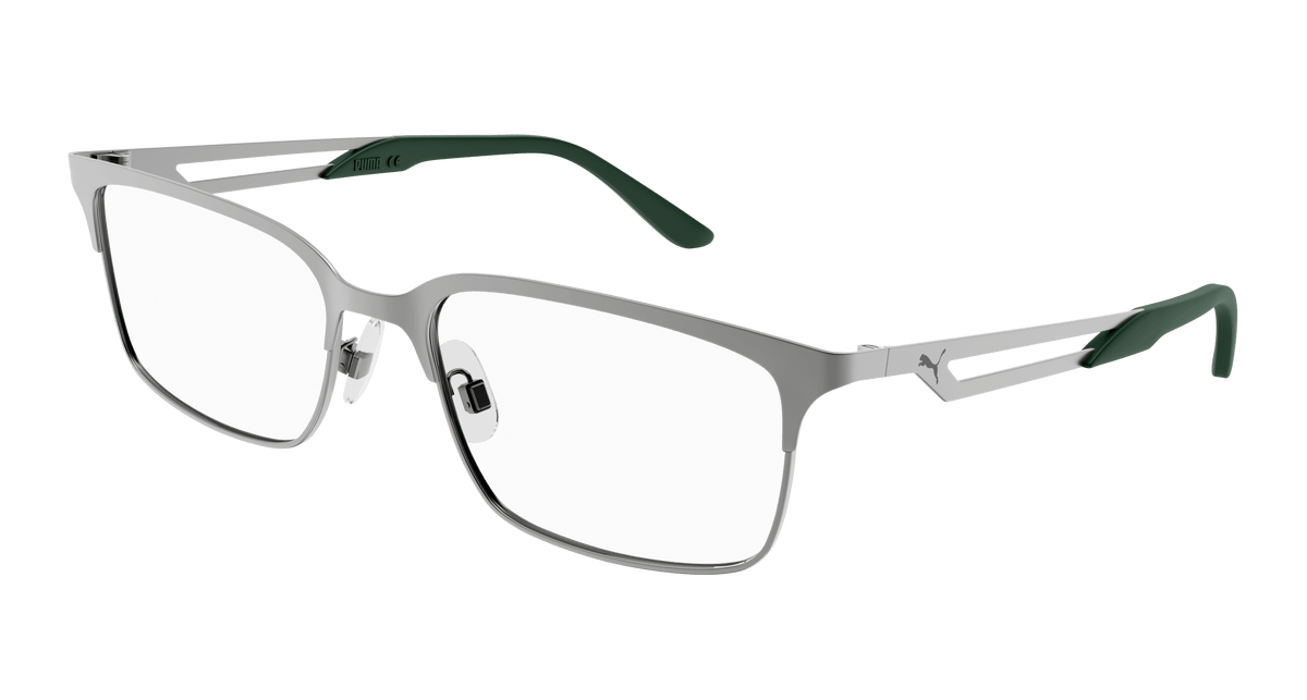 Puma PU0350O Eyeglasses - Gunmetal / Transparent (003)
