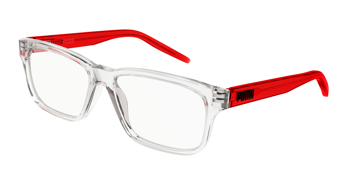 Puma PJ0046O Eyeglasses - Transparent (007)