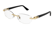 Cartier CT0318O Eyeglasses - Gold / Transparent (001)