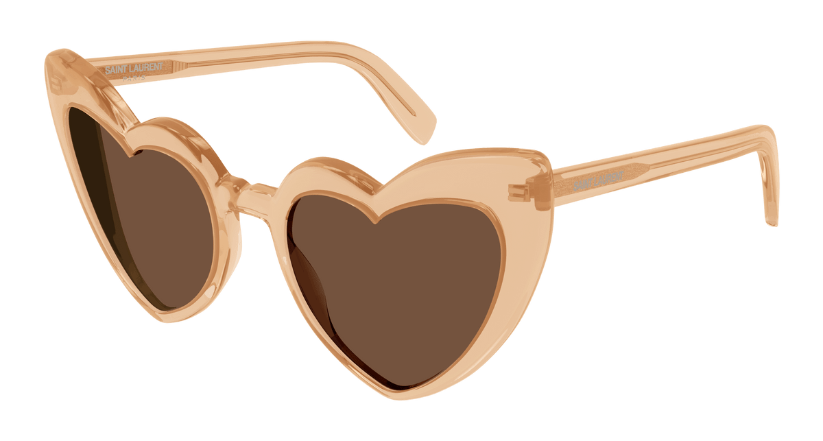 Saint Laurent SL 181 LOULOU Sunglasses - Nude / Brown (020)