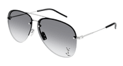 Saint Laurent CLASSIC 11 M Sunglasses - Silver / Grey (005)