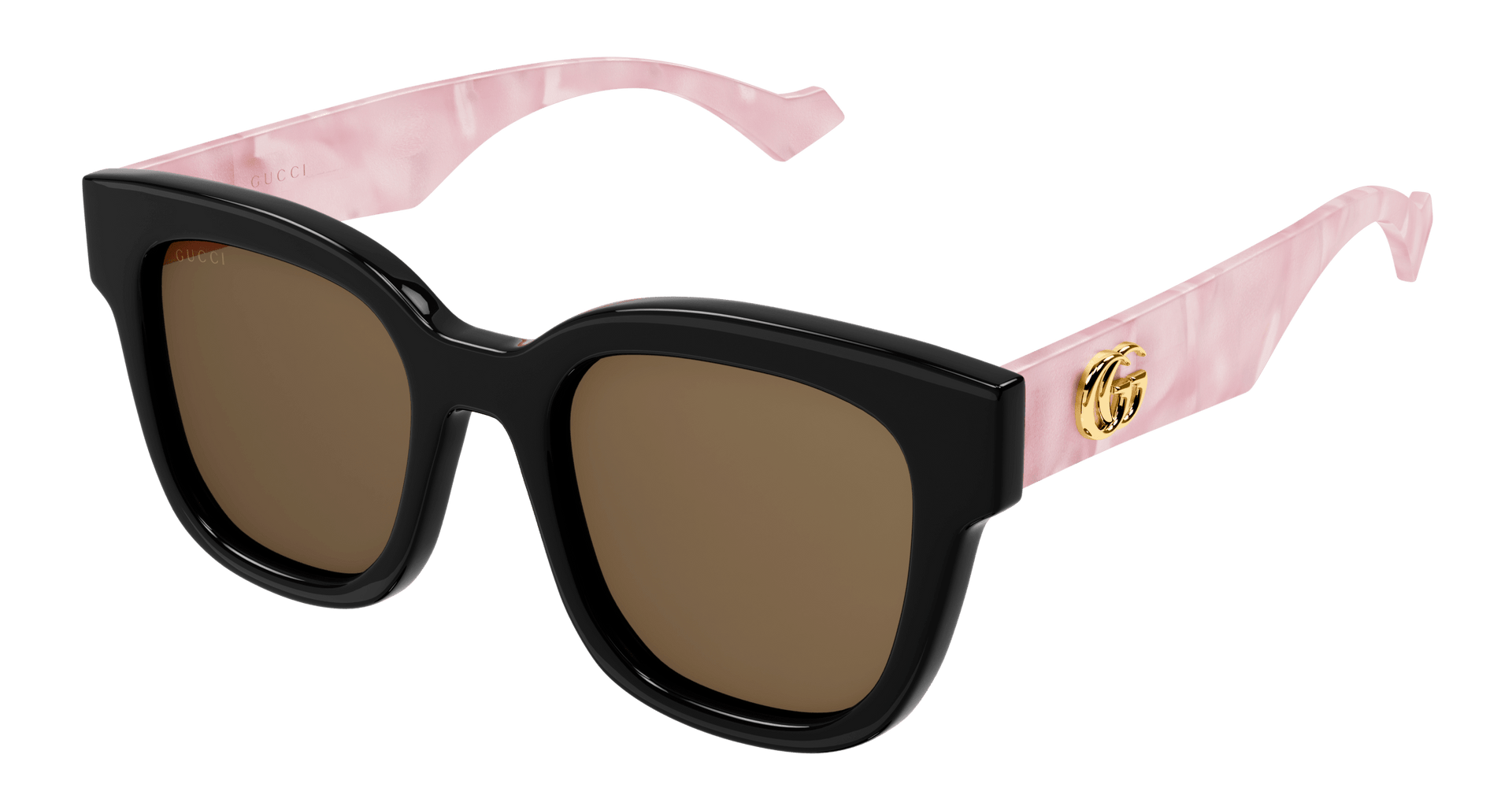 Gucci GG0998S Sunglasses - Black / Brown (005)