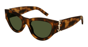 Saint Laurent SL M94 Sunglasses - Havana / Green (003)