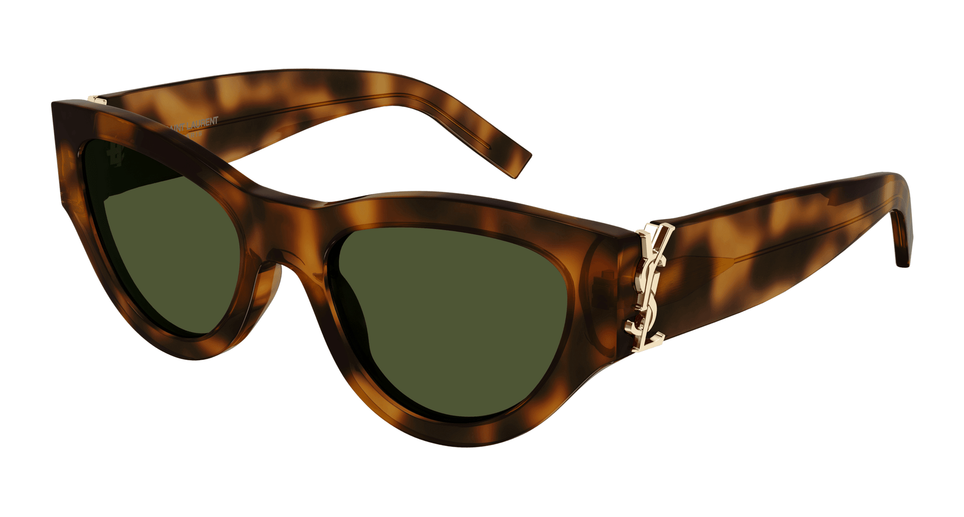 Saint Laurent SL M94 Sunglasses - Havana / Green (003)