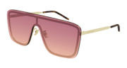 Saint Laurent SL 364 MASK Sunglasses - Gold / Orange (008)