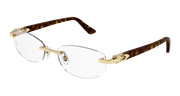 Cartier CT0318O Eyeglasses - Gold / Transparent (002)