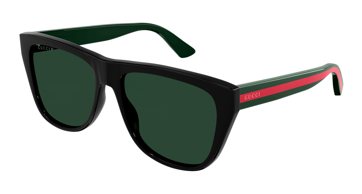 Gucci GG0926S Sunglasses - Black / Green (006)