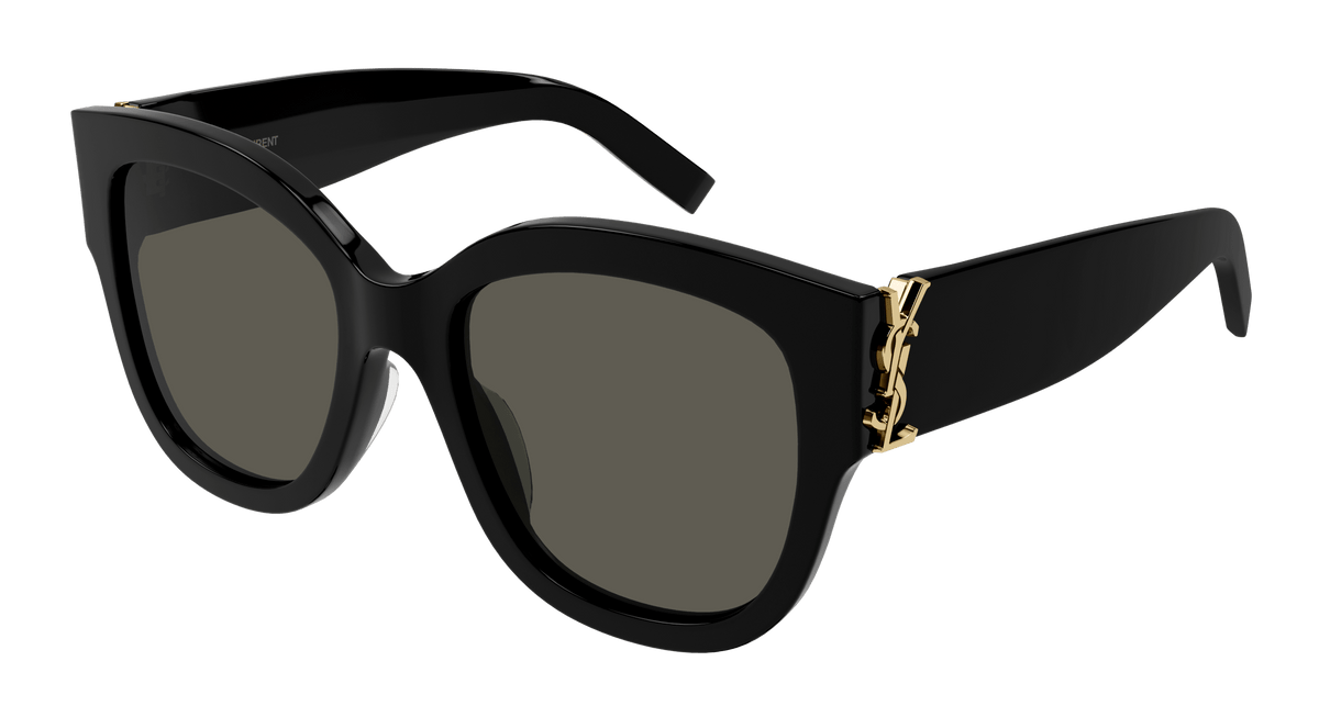 Saint Laurent SL M95/F Sunglasses - Black / Grey (001)