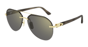 Cartier CT0275S Sunglasses - Gold / Grey (003)