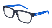 Puma PJ0046O Eyeglasses - Blue / Transparent (005)