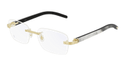 Cartier CT0286O Eyeglasses - Gold / Transparent (003)