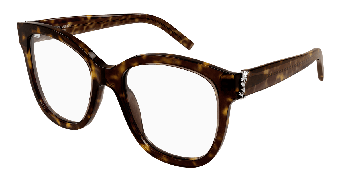 Saint Laurent SL M97 Eyeglasses - Havana / Transparent (004)