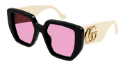 Gucci GG0956S Sunglasses - Black / Pink (002)