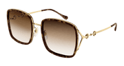 Gucci GG1016SK Sunglasses - Havana / Brown (003)
