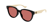 Gucci GG0960SA Sunglasses - Black / Orange (004)