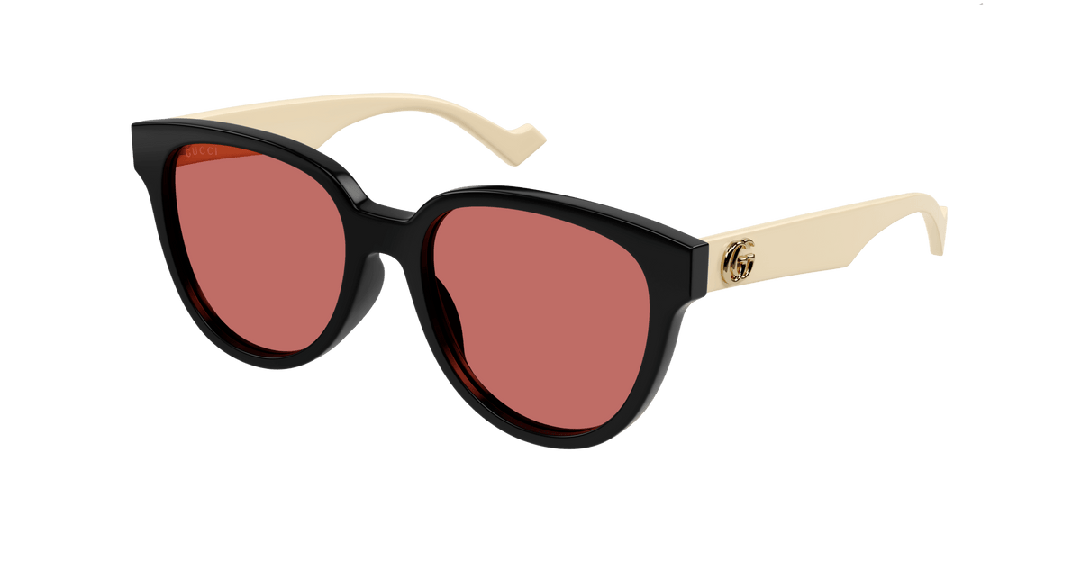 Gucci GG0960SA Sunglasses - Black / Orange (004)