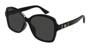 Gucci GG0765SA Sunglasses - Black / Grey (005)