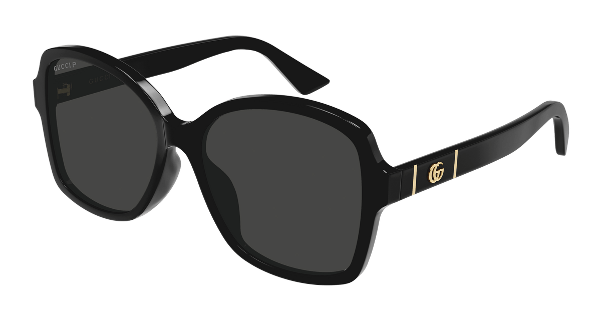 Gucci GG0765SA Sunglasses - Black / Grey (005)