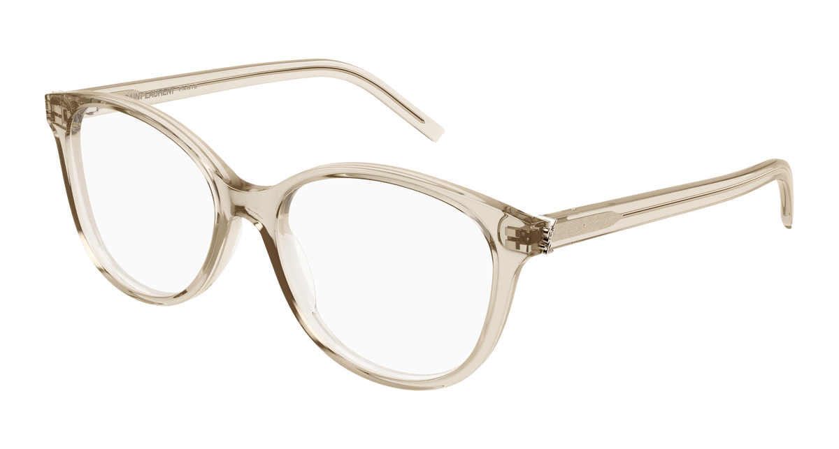 Saint Laurent SL M112 Eyeglasses - Beige / Transparent (004)