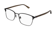 Gucci GG1124OA Eyeglasses - Black / Transparent (003)