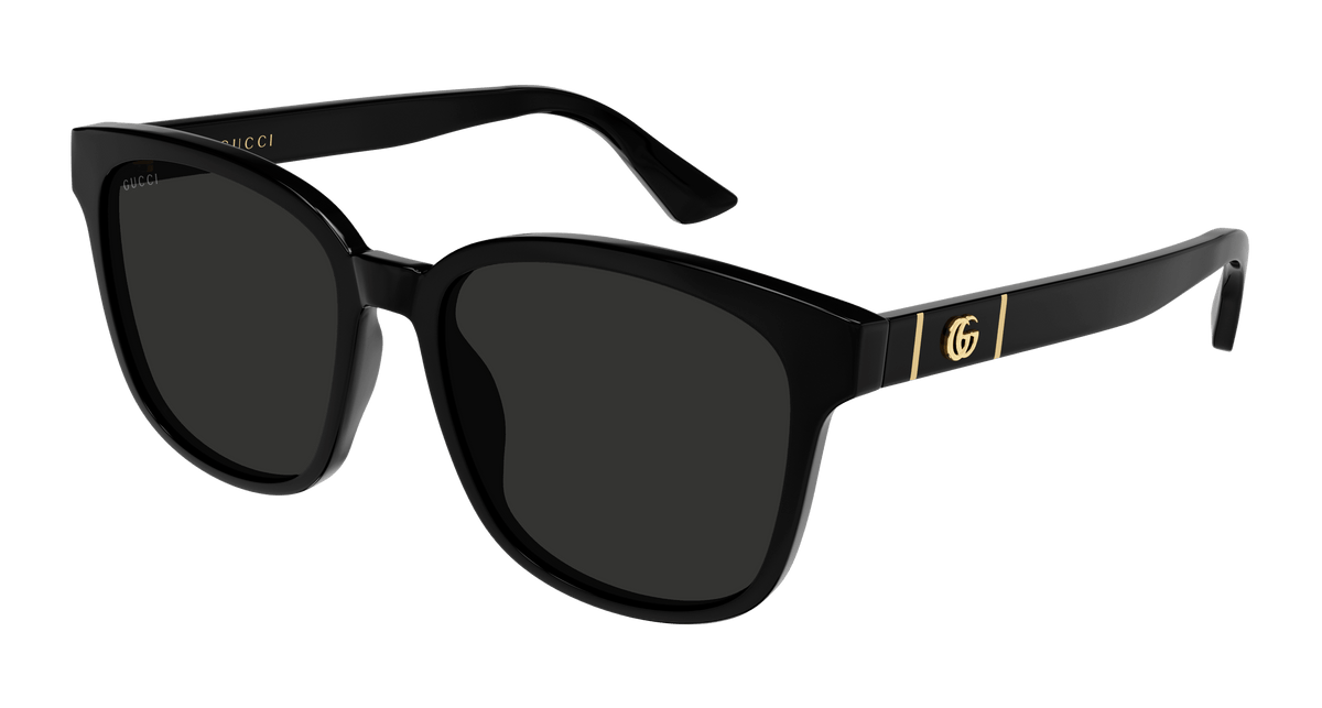 Gucci GG0637SK Sunglasses - Black / Grey (004)