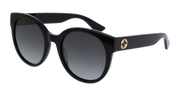 Gucci GG0035SN Sunglasses - Black / Grey (001)