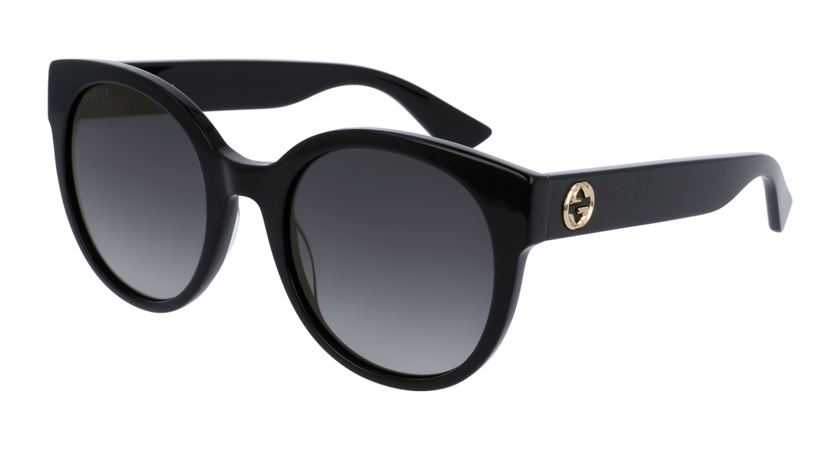 Gucci GG0035SN Sunglasses - Black / Grey (001)