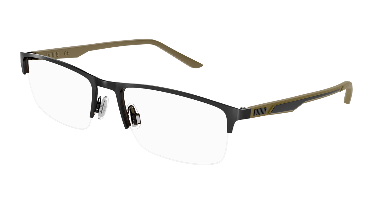 Puma PU0373O Eyeglasses - Grey / Transparent (003)