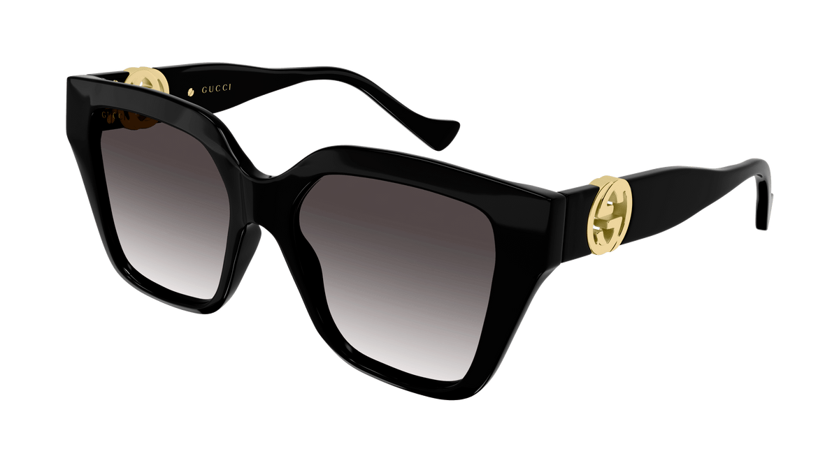 Gucci GG1023S Sunglasses - Black / Grey (008)