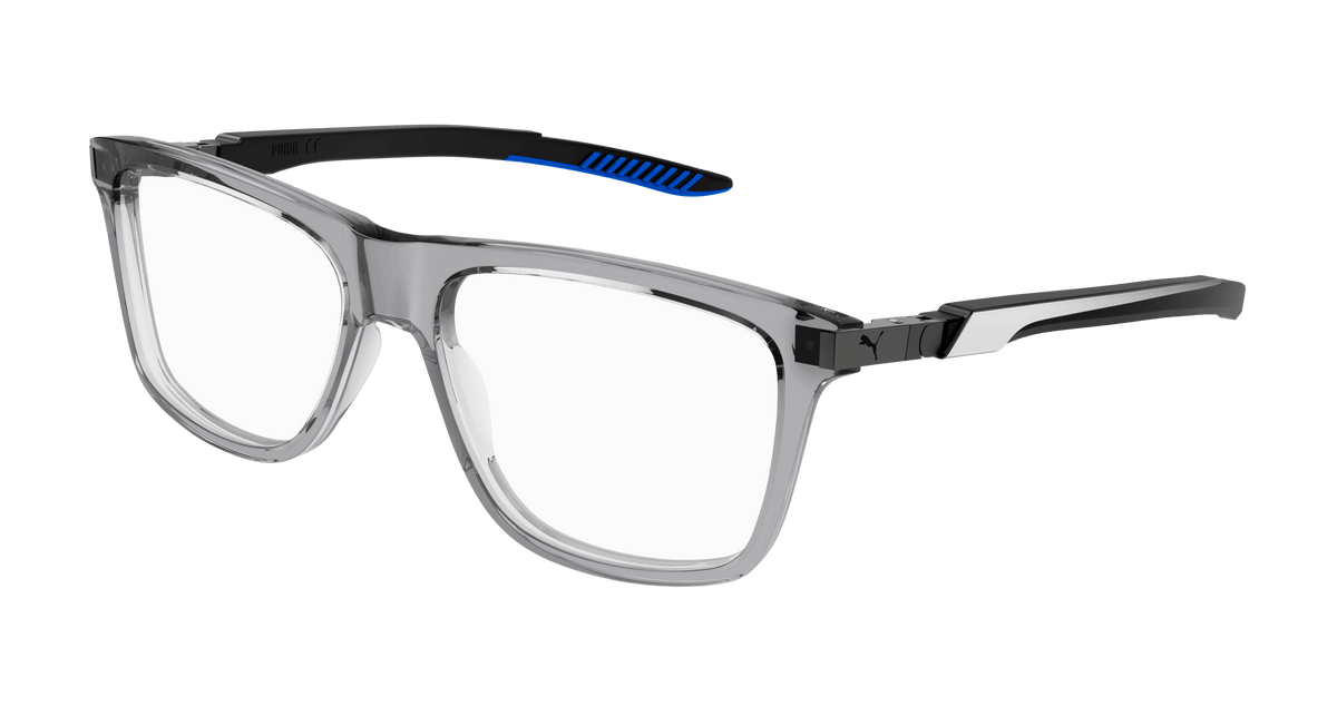 Puma PU0379O Eyeglasses - Grey / Transparent (003)