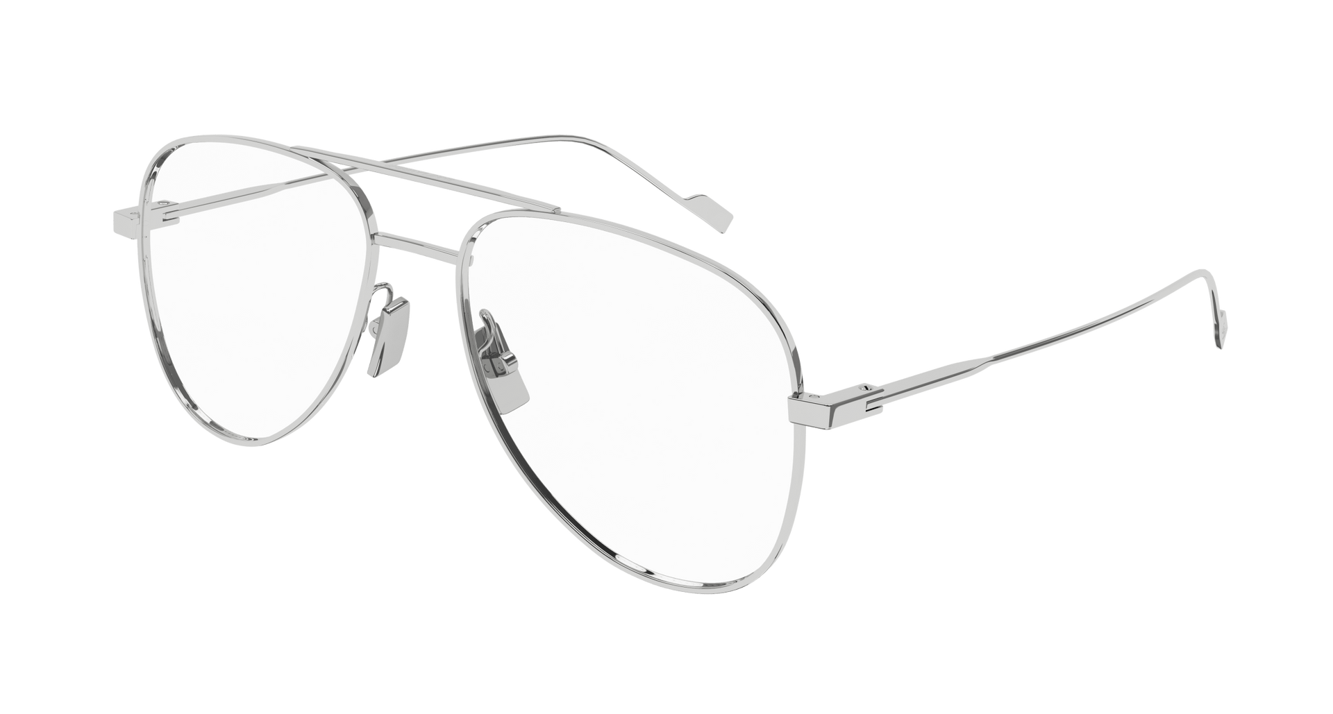 Saint Laurent CLASSIC 11 YSL Eyeglasses - Silver / Transparent (002)