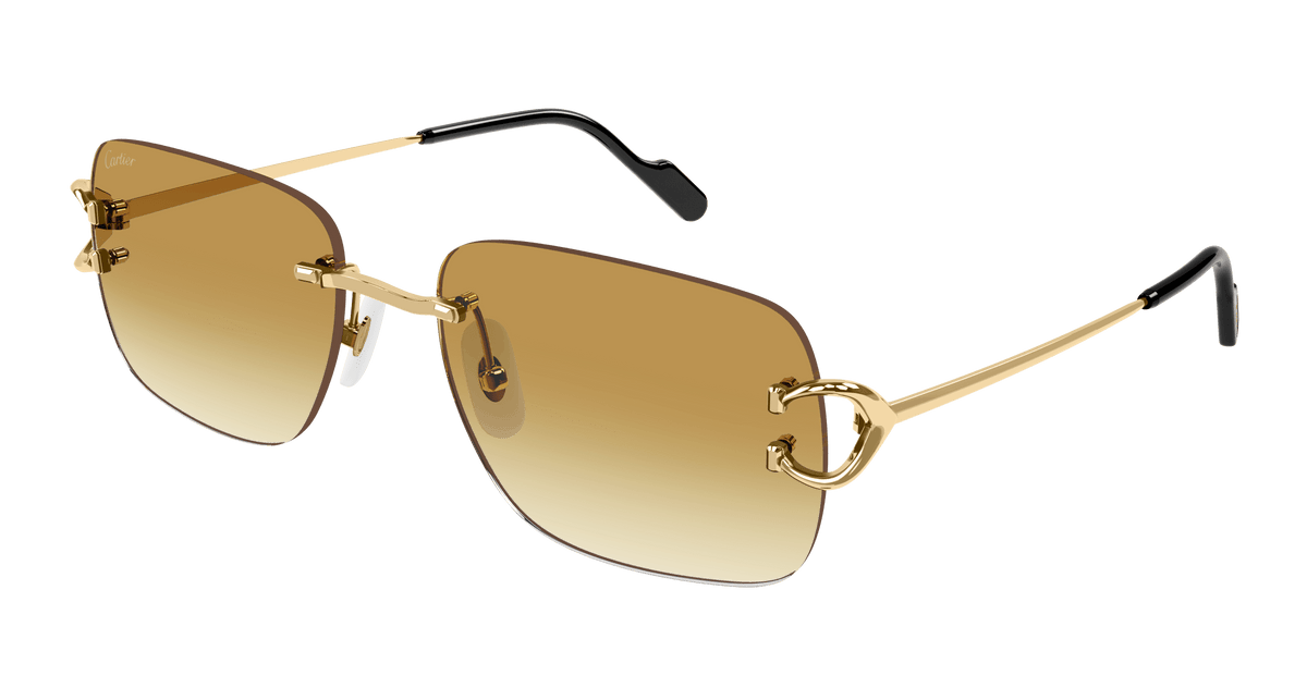Cartier CT0330S Sunglasses - Gold / Yellow (003)